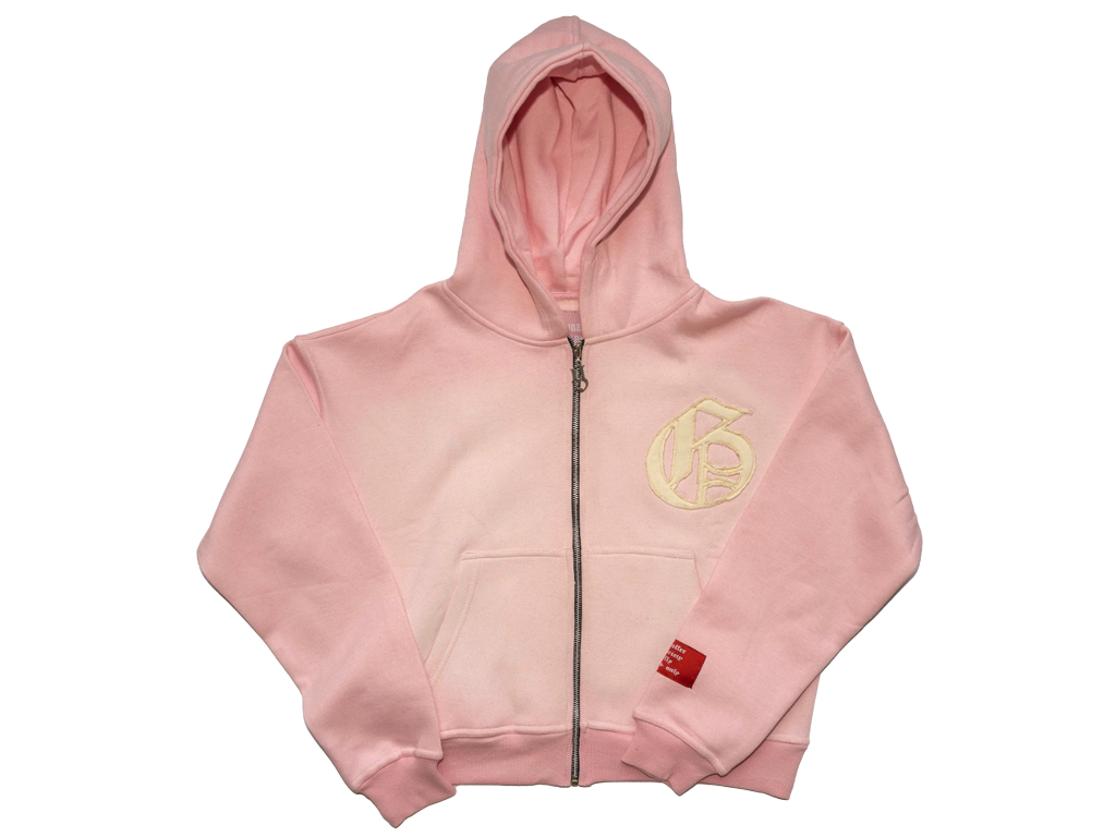 Pink Acid Wash Jacket